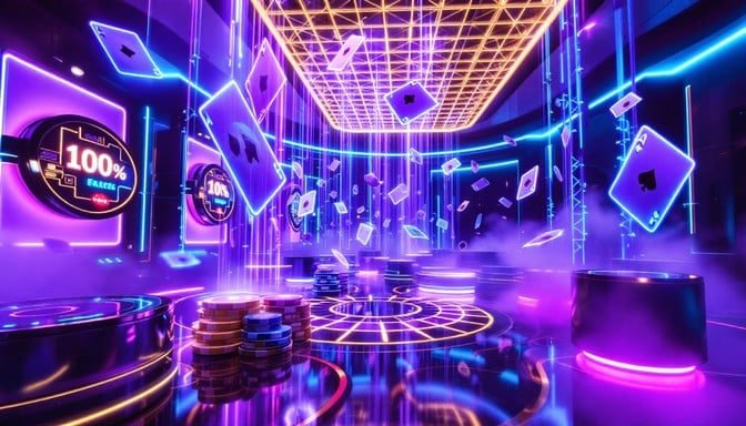 Ilustrasi akses cepat ke sportsbook dan live casino bj88 dengan tema gelap dan emas